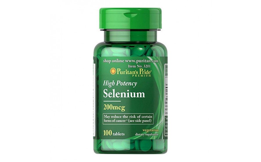 Selenium 200 mcg (100 tablets)