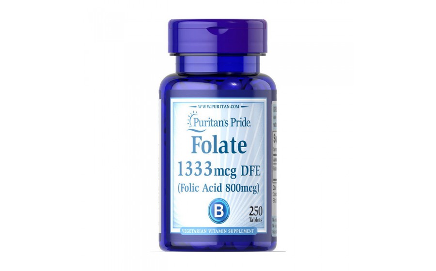 Folate 1333 mcg DFE (Folic Acid 800 mcg) (250 tab)