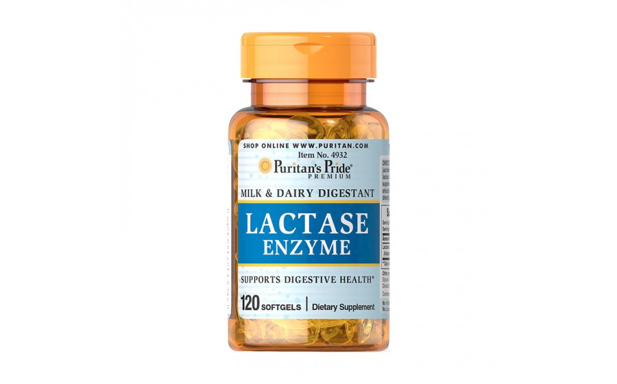 Lactase Enzyme 125 mg (120 softgels)