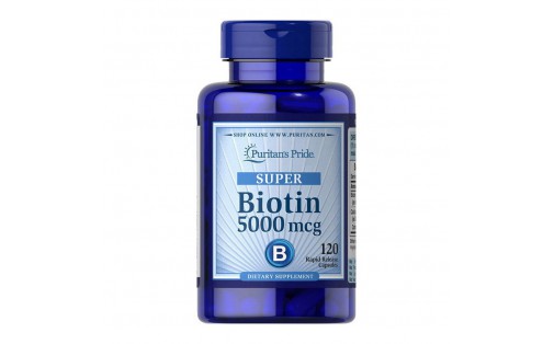 Biotin 5000 mcg (120 caps)