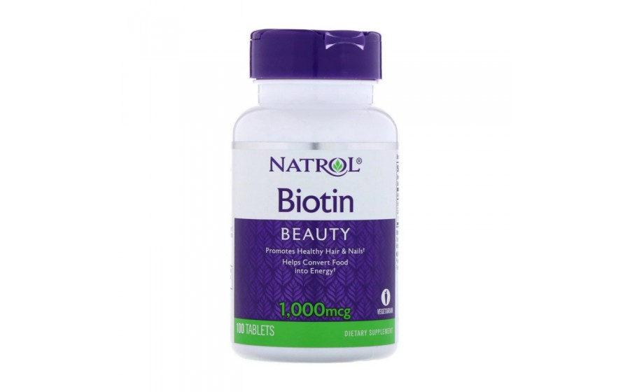 Biotin 1,000 mcg (100 tab)