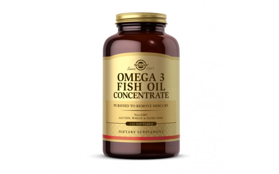 Omega 3 Fish Oil Concentrate (240 softgels)