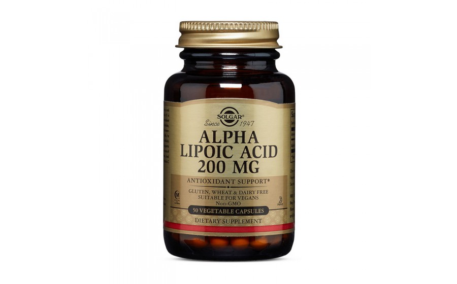 Alpha Lipoic Acid 200 mg (50 veg caps)