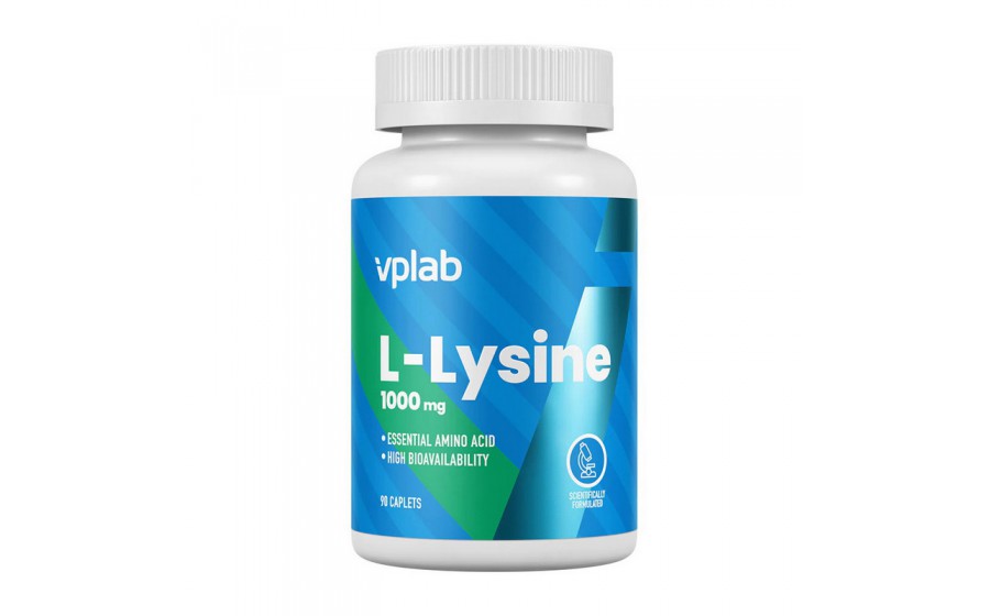 L-Lysine 1000 mg (90 caplets)