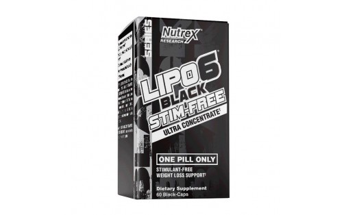 Lipo 6 Black Stim-Free Ultra Concentrate (60 caps)