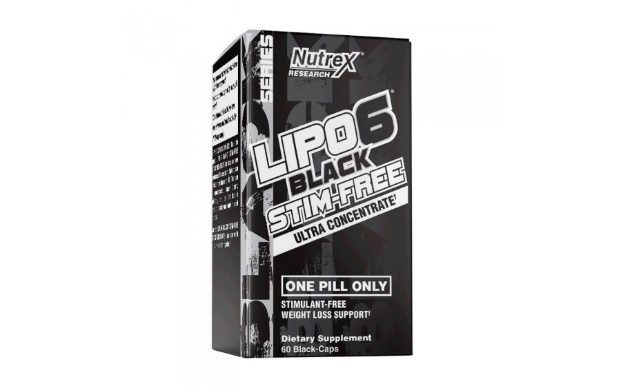 Lipo 6 Black Stim-Free Ultra Concentrate (60 caps)