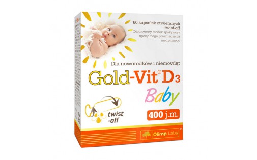 Gold-Vit D3 Baby (60 caps)