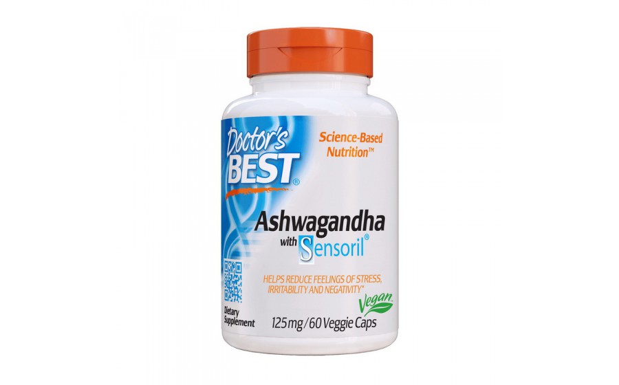 Ashwagandha with Sensoril 125 mg (60 veg caps)