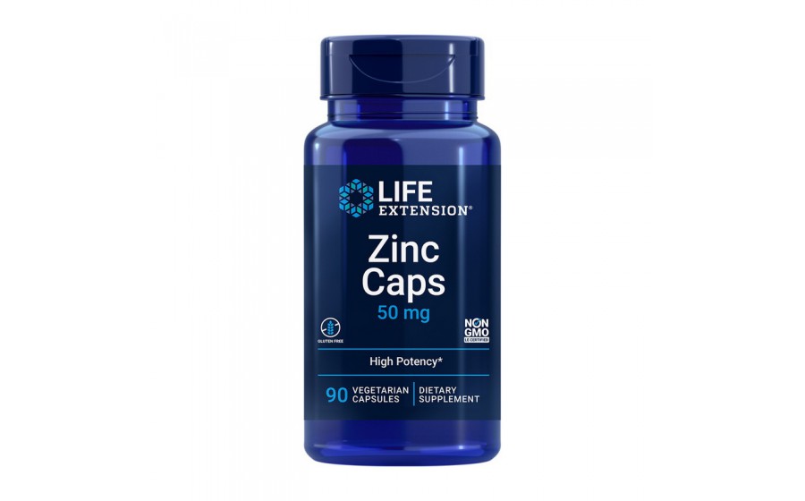 Zinc Caps 50 mg (90 veg caps)