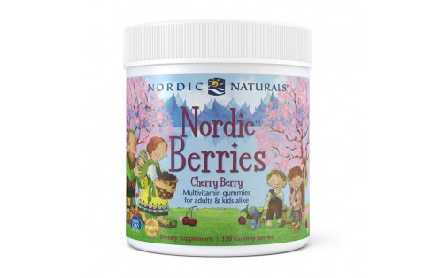 Nordic Berries Multivitamin (120 gummy, berries)