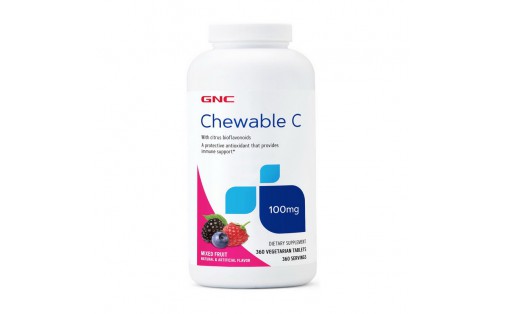 Chewable C 100 mg (360 veg tab, mixed fruit)