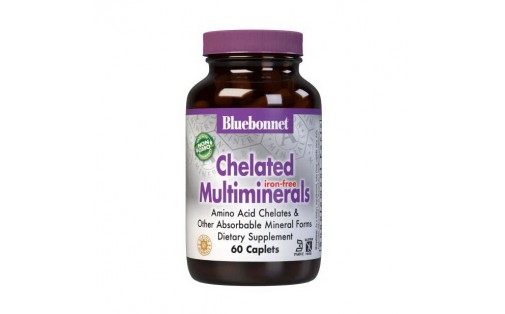 Chelated Multiminerals iron-free (60 caplets)