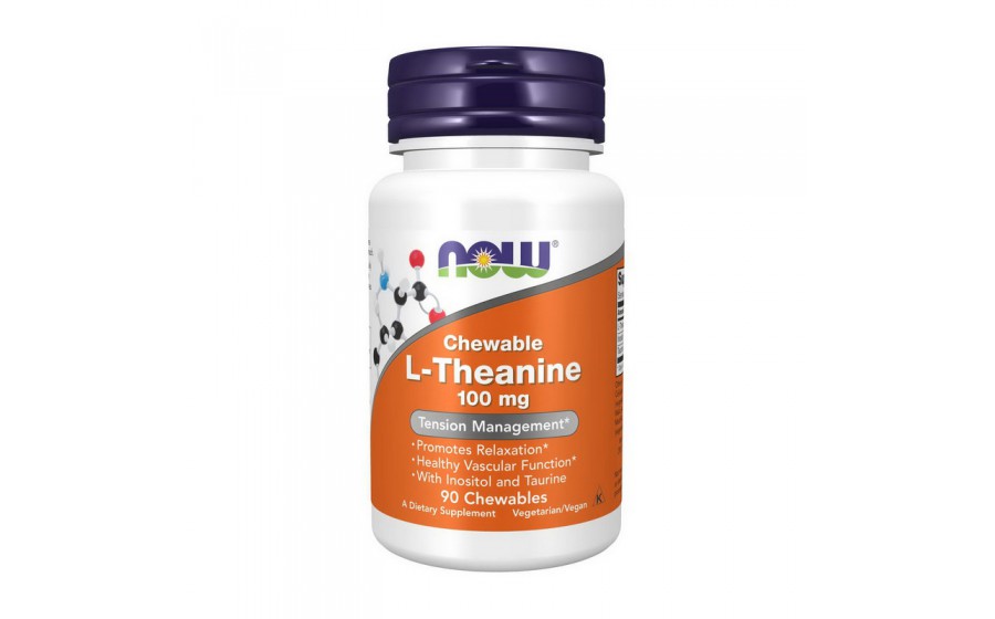 L-Theanine 100 mg Chewable (90 chewables)