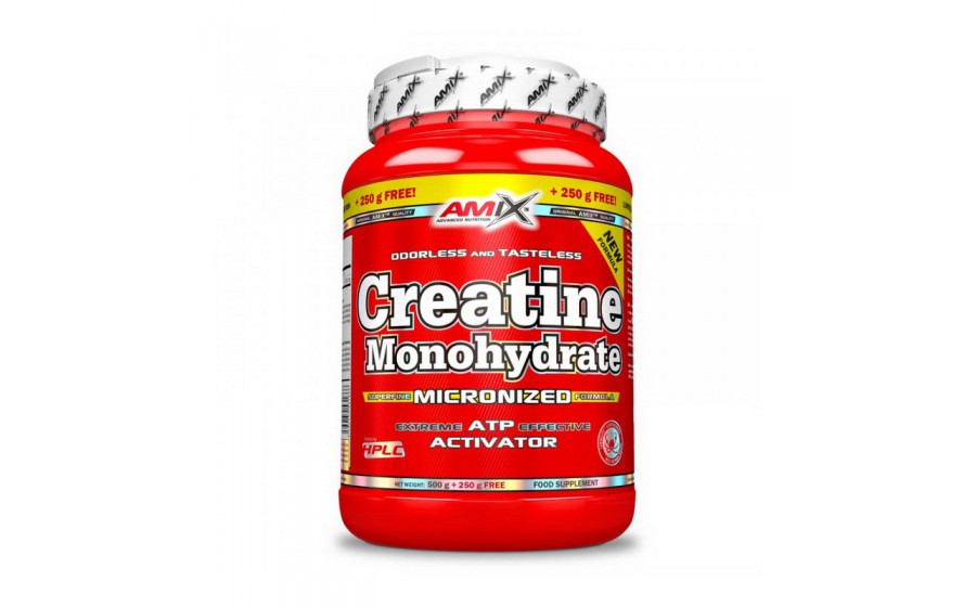 Creatine Monohydrate 500 g + 250 g free (500 g)