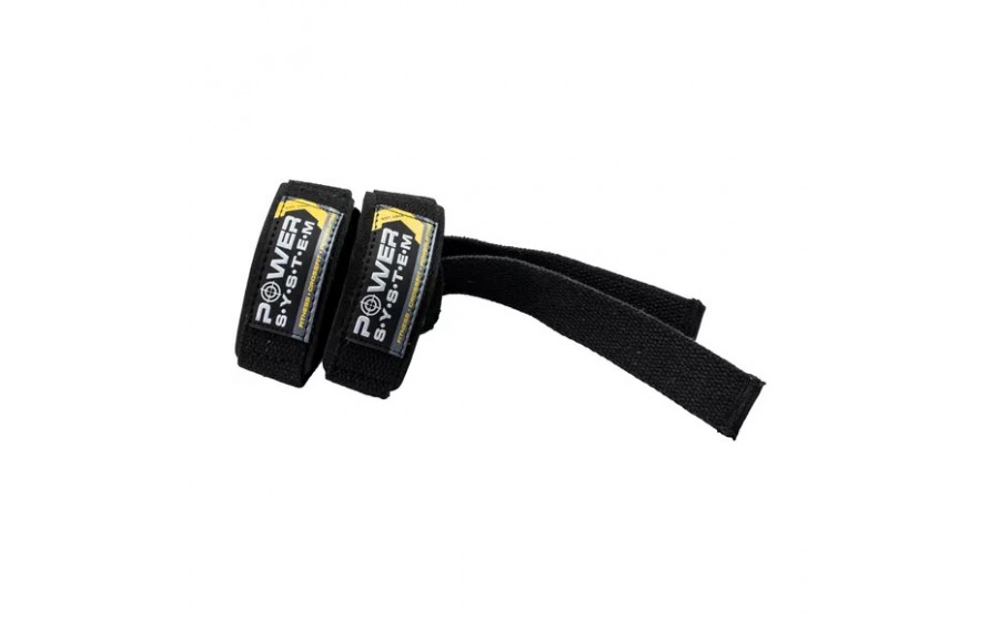 Lifting Straps Black-Yellow