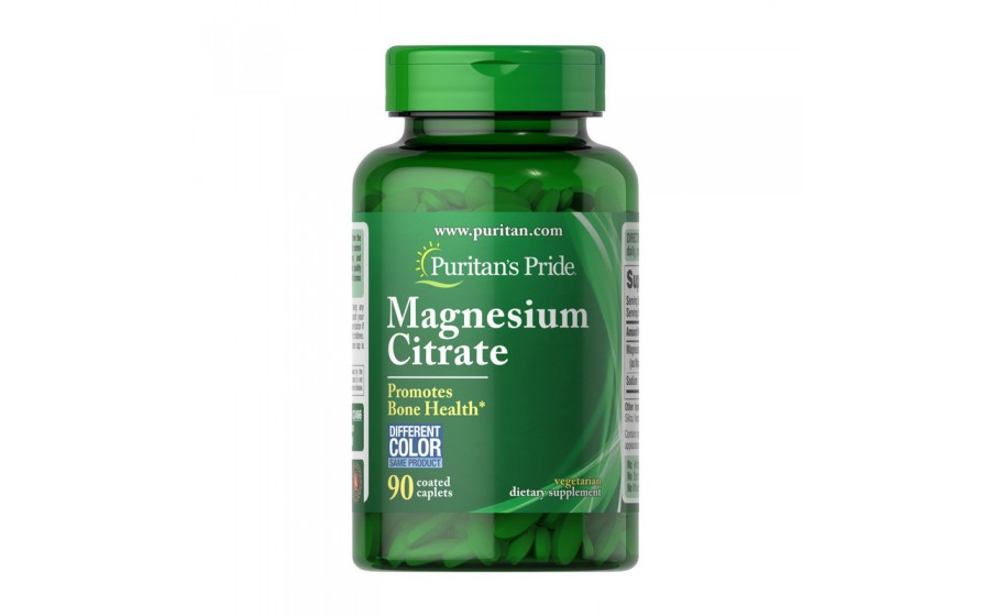 Magnesium Citrate 200 mg (90 caplets)