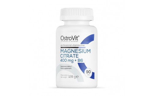 Magnesium Citrate 400 mg + B6 (90 tab)