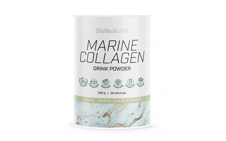 Marine Collagen (240 g, lemon - green tea)