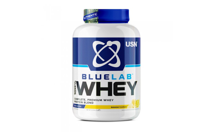 Blue Lab 100% Whey Premium Protein (2 kg, banana)