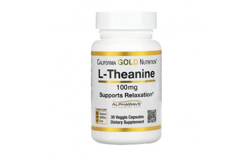 L-Theanine 100 mg (30 veg caps)