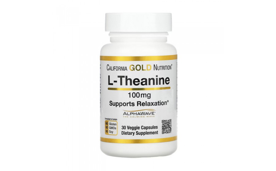 L-Theanine 100 mg (30 veg caps)