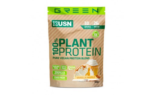 100% Plant Protein (900 g, vanilla maple)