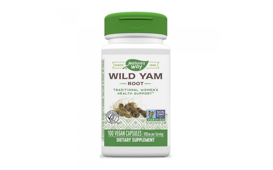 Wild Yam Root (100 veg caps)