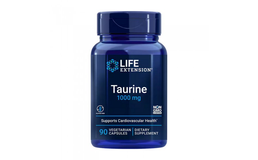 Taurine 1000 mg (90 veg caps)