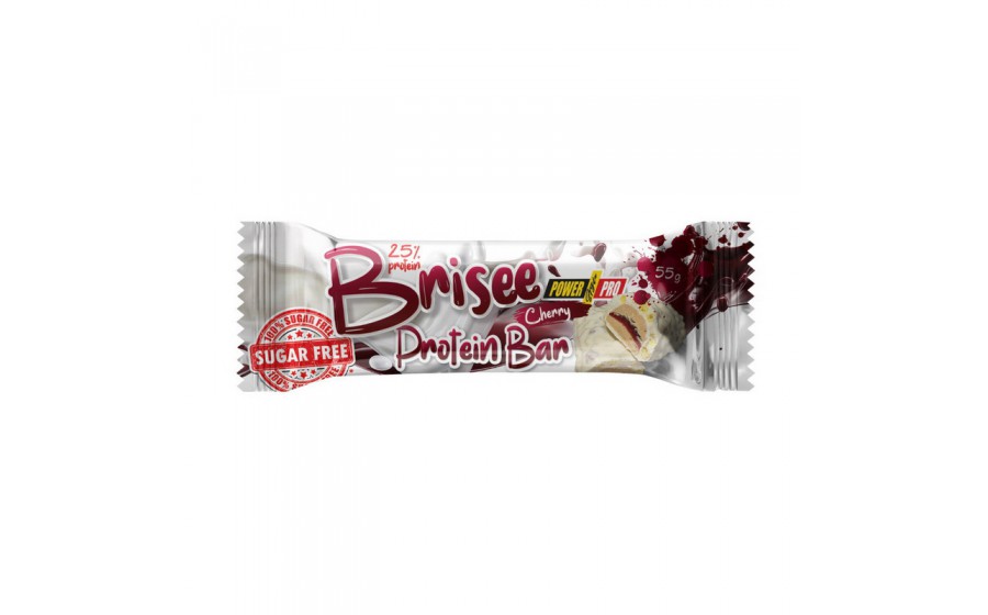 Brisee Protein Bar 25% sugar free (55 g, cherry)