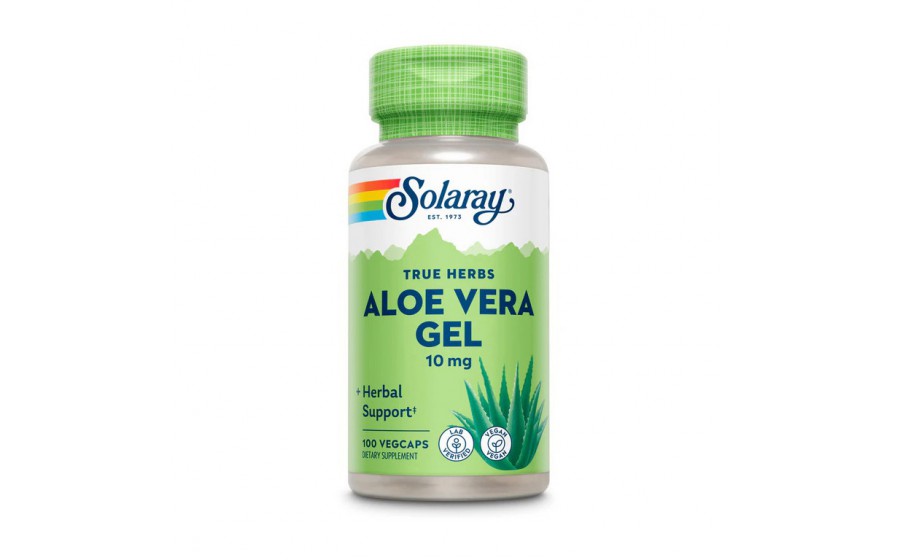 Aloe Vera Gel 10 mg (100 veg caps)