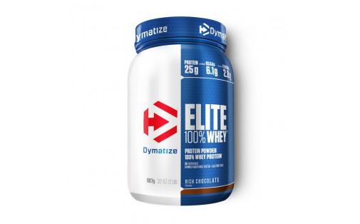 Elite 100% Whey Protein (907 g, gourmet vanilla)