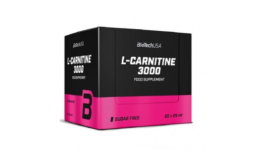 L-Carnitine Ampule 3000 (20 x 25 ml, orange)