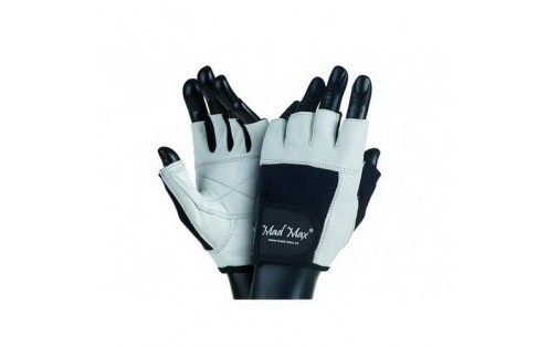 Fitness Workout Gloves White MFG-444 (L size)