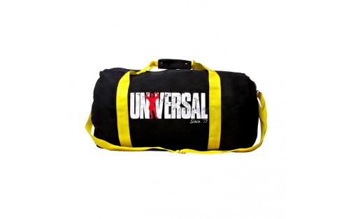 Vintage Gym Bag Since 77 (black/yellow)