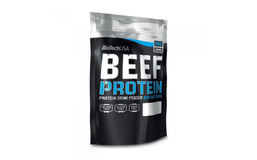 BEEF Protein (500 g, strawberry)