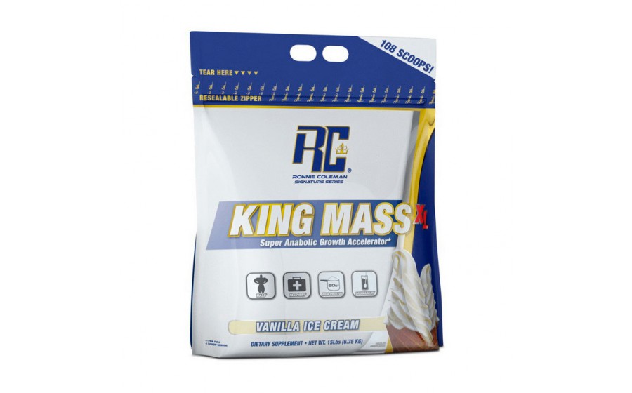 King Mass XL (6,75 kg, strawberry milkshake)