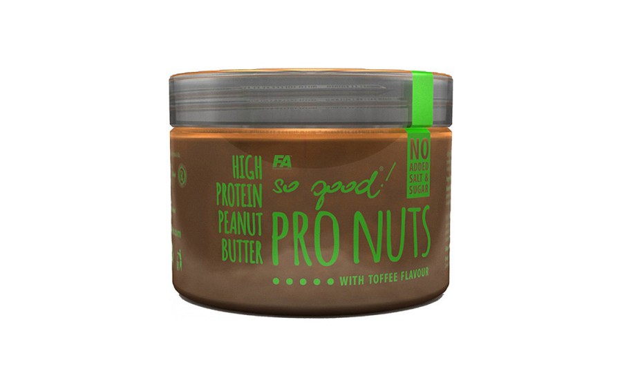 So Good! PRO NUTS high protein peanut butter (450 g, toffee)