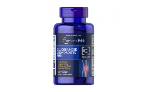 Glucosamine, Chondroitin & MSM (60 caplets)