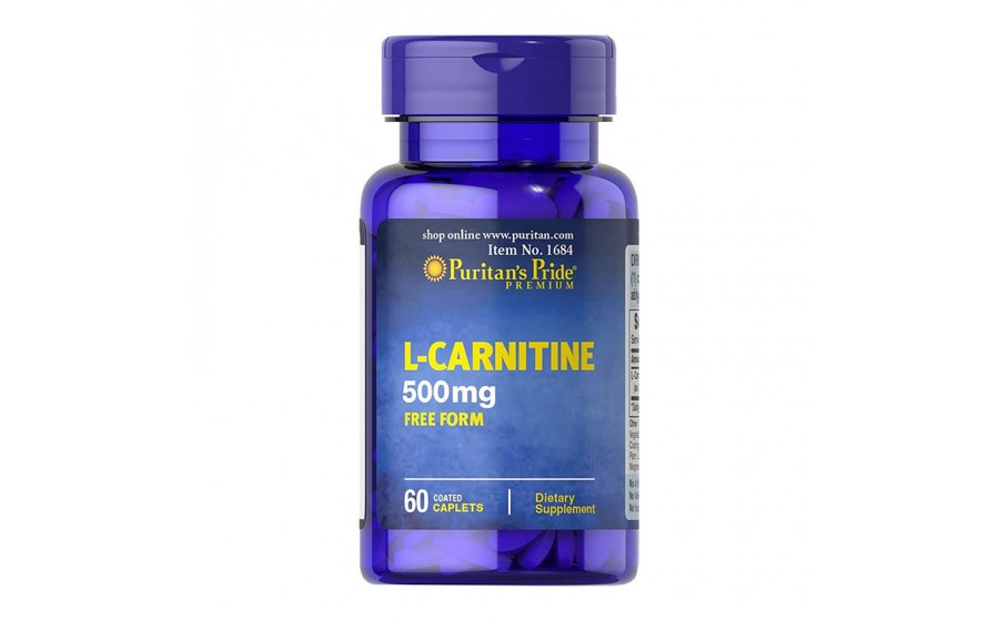 L-Carnitine 500 mg (60 caplets)