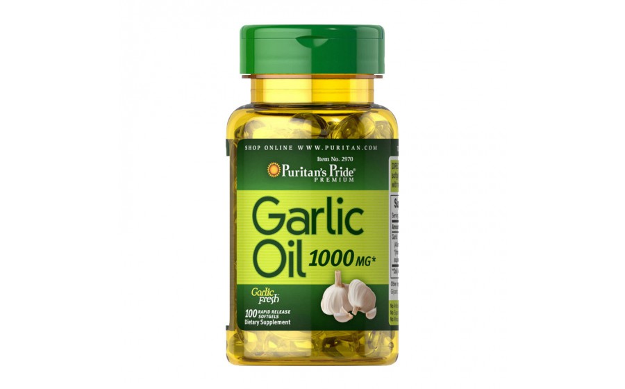 Garlic Oil 1000 mg (100 softgels)