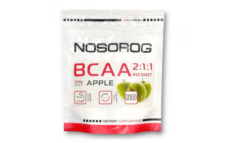 BCAA 2:1:1 Instant (200 g, apple)