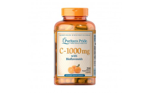 C-1000 mg with bioflavonoids (200 caps)