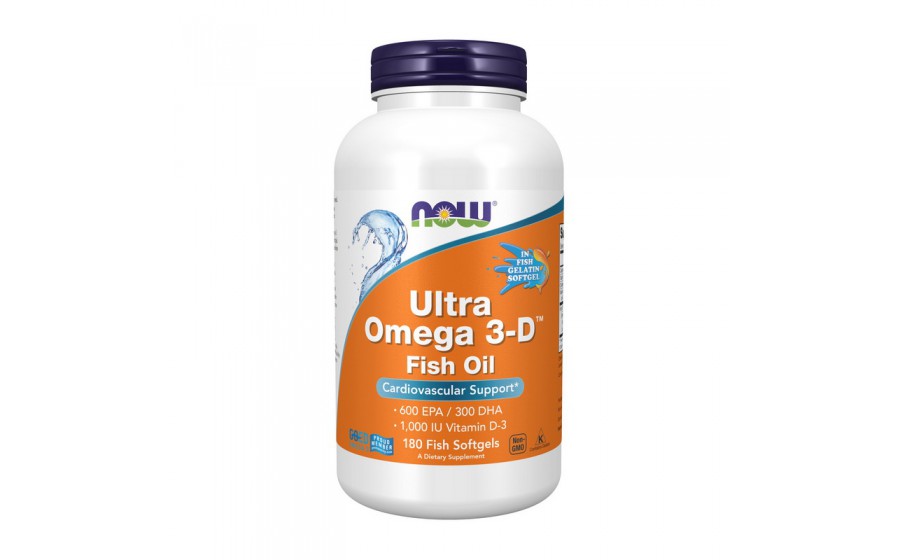 Ultra Omega 3-D (180 fish softgels)