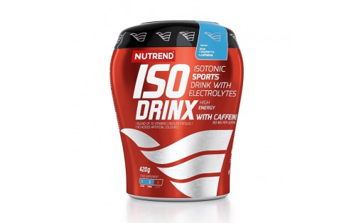 Iso Drinx with Caffeine (420 g, blue raspberry)