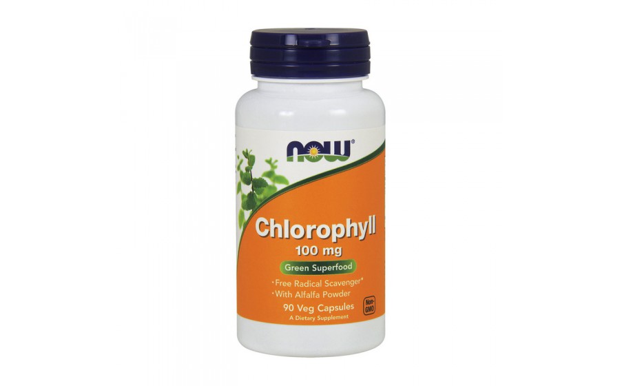 Chlorophyll 100 mg (90 caps, mint)