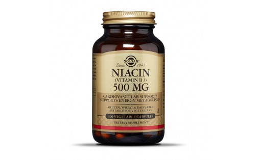 Niacin 500 mg (100 veg caps)