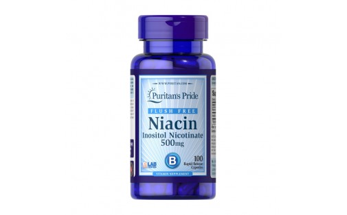 Niacin 500 mg (100 caps)