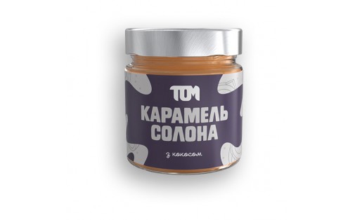 Карамель Солона (200 g, з кокосом)