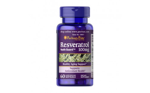 Resveratrol 100 mg (60 softgels)