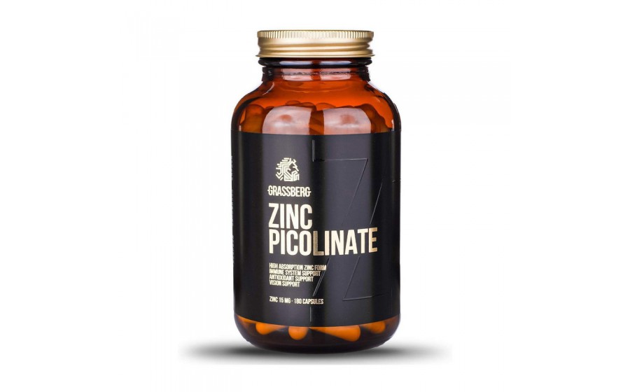 Zinc Picolinate 15 mg (180 caps)